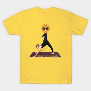 Sun Yoga Morning Pose T-Shirt